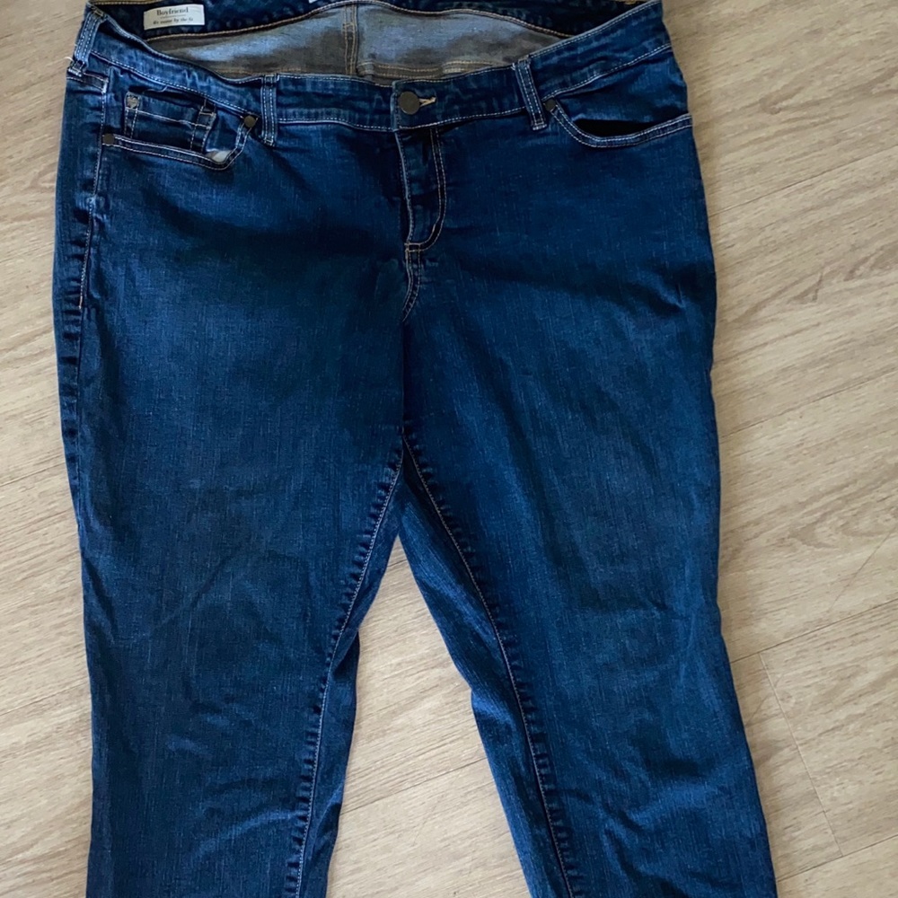 Torrid Size 20 Boyfriend Medium/Dark Wash Jeans